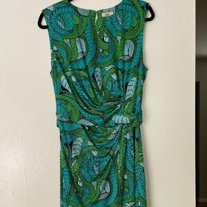 Issa London Patterned Silk Dress Size 12